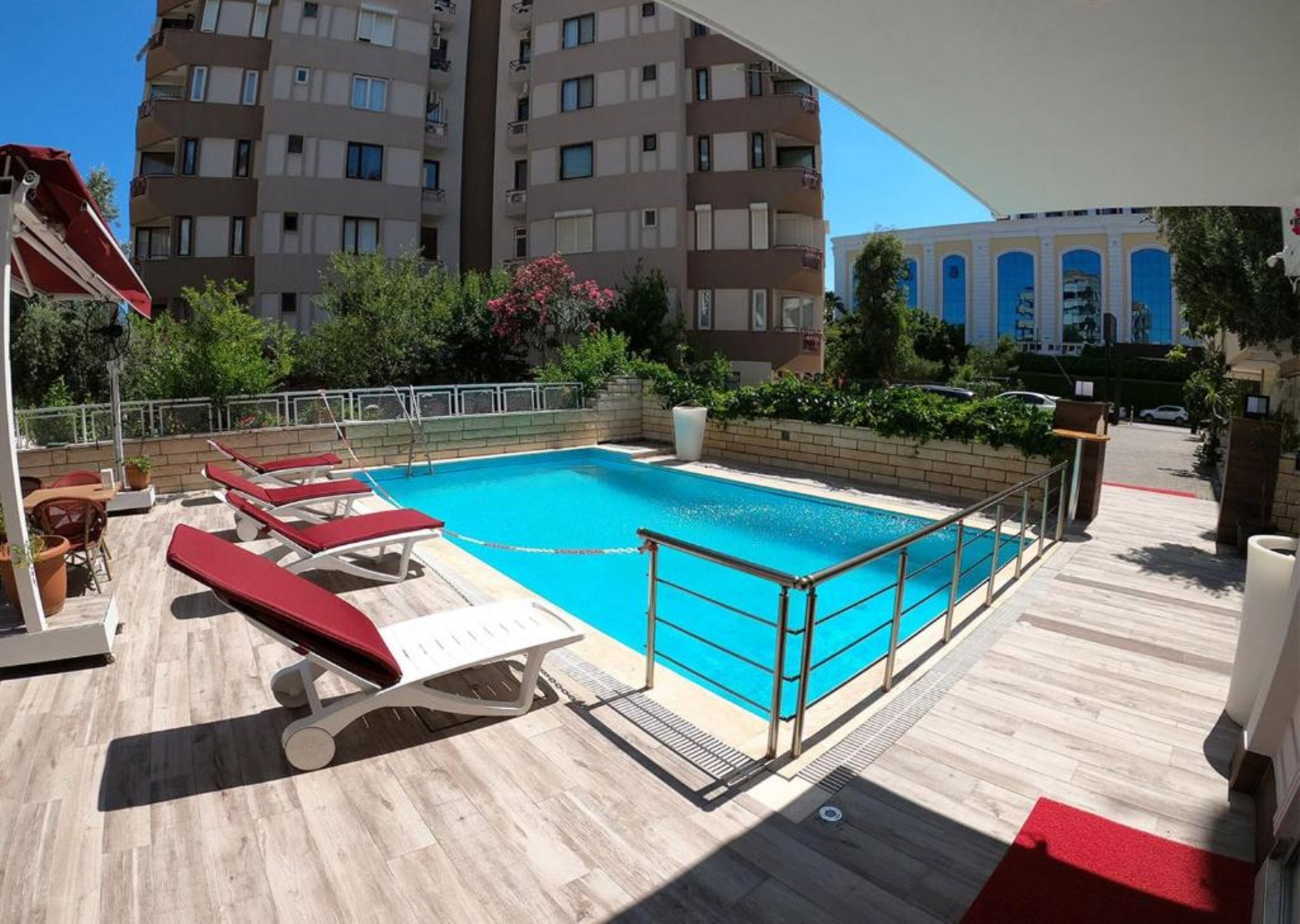 Seasonal outdoor pool