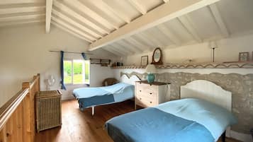 13 bedrooms, iron/ironing board, travel crib, free WiFi