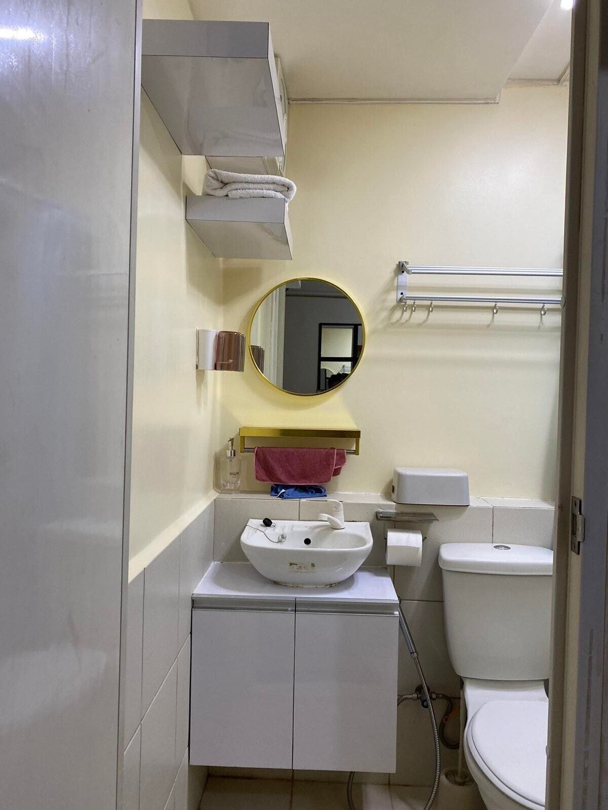 淋浴/盆浴组合、坐浴桶、毛巾、肥皂