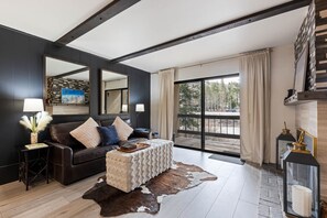 Condo, 2 Bedrooms | Living area - Luxurious 2 Bedroom Base Camp Condo - Steps from Kirkwood Village 2 Condo by RedAwning (Kirkwood)