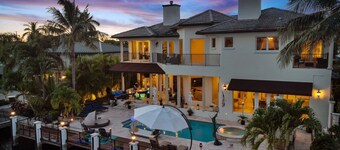 Luxury Home Villa D' Amore Southern Florida Paradise Sleeps 10 5 Bedroom Villa by RedAwning