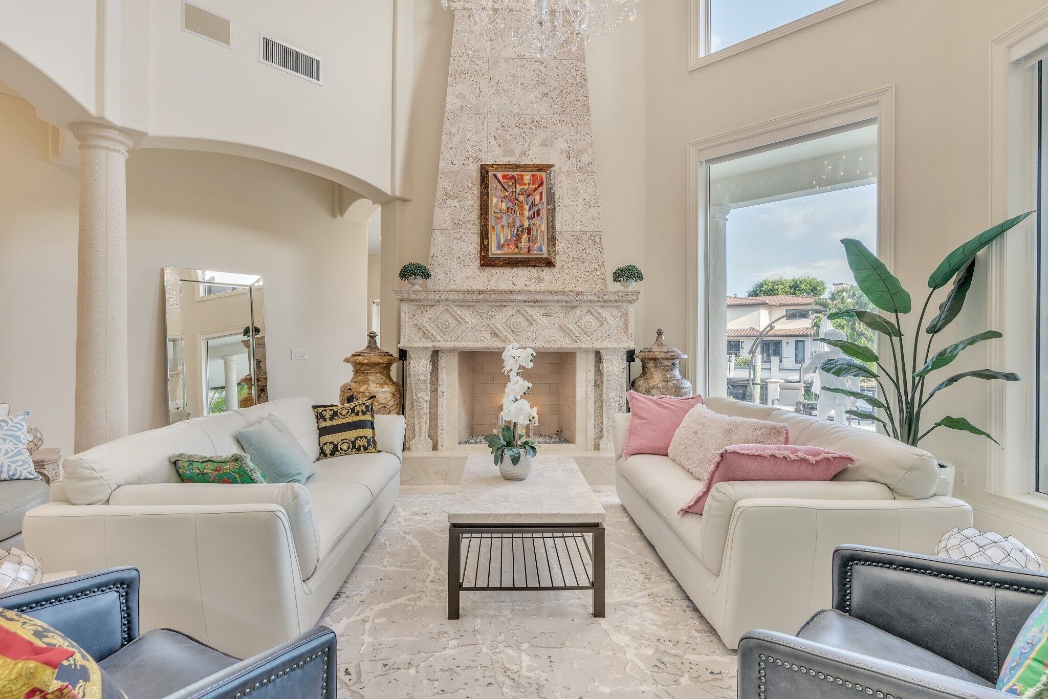 Villa, 5 Bedrooms | Living room | TV, streaming services