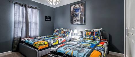 4 soverom, strykejern/-brett, wi-fi og sengetøy