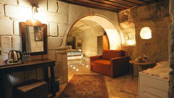 Cave Standard Room-6 | Premium bedding, Select Comfort beds, individually decorated