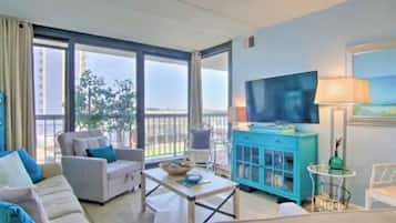 Smart TV, video games, DVD player, books