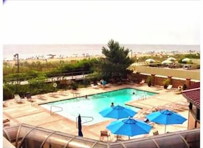 Indoor pool, outdoor pool