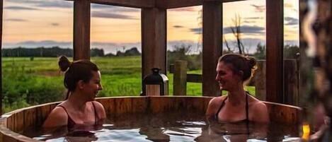 Bain à remous intérieur