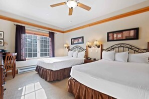 2 bedrooms, iron/ironing board, travel crib, WiFi