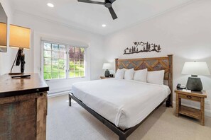 1 bedroom, iron/ironing board, travel crib, WiFi