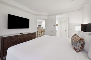2 bedrooms, iron/ironing board, travel cot, WiFi