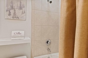 Hair dryer, towels