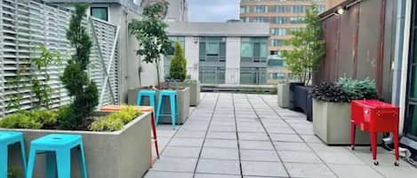 Enceinte de l’hébergement