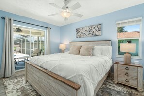 3 bedrooms, desk, travel crib, free WiFi