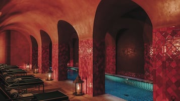 Sauna, ruang uap, mata air panas/mineral, dan perawatan tubuh