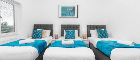 5 chambres, fer et planche Ă repasser, Wi-Fi gratuit, draps fournis