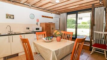 Fridge, dishwasher, electric kettle, toaster