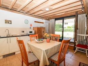 Fridge, dishwasher, electric kettle, toaster