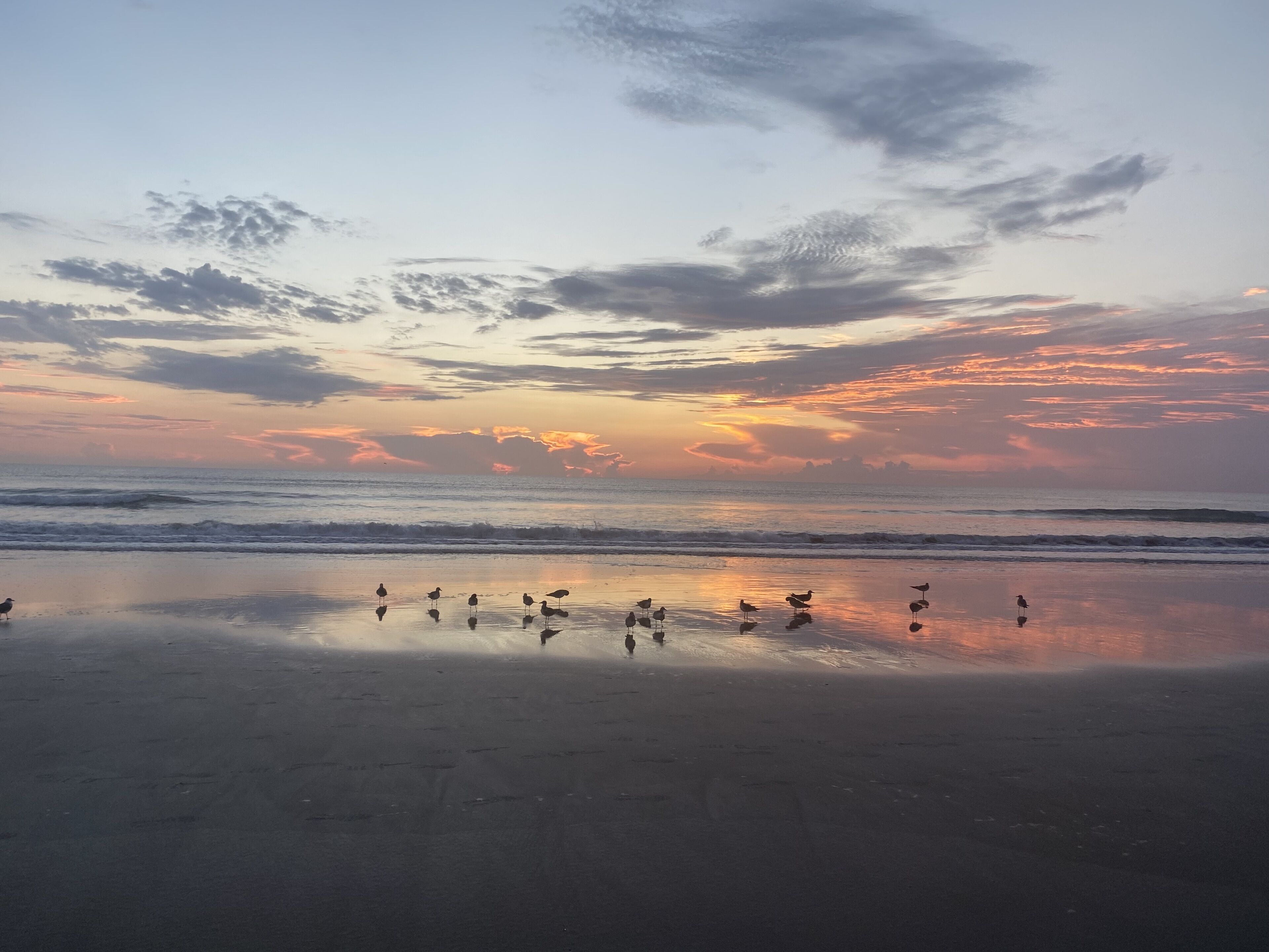 Na praia, espreguiçadeiras, toalhas de praia 