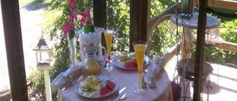 Restauration en plein air