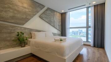 Căn hộ dành cho gia đình, 4 phòng ngủ | Bộ đồ giường cao cấp, trang trí khác biệt