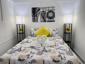 2 chambres, bureau, fer et planche Ă repasser, Wi-Fi gratuit