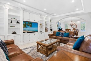 TV, foosball, table tennis