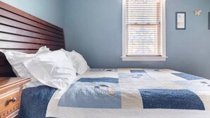 3 bedrooms, iron/ironing board, travel cot, free WiFi