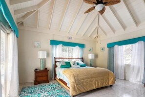 5 habitaciones y ropa de cama