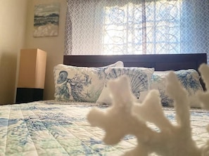 5 habitaciones y ropa de cama