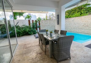 Udendørs spisemuligheder