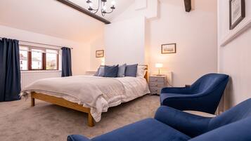 2 slaapkamers, een strijkplank/strijkijzer, wifi, beddengoed