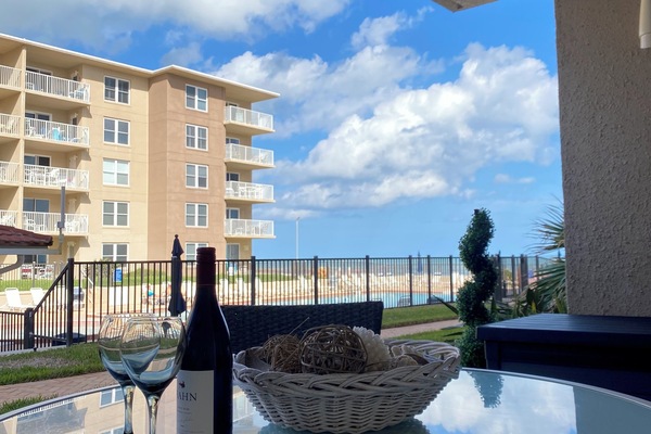 Patio view first fooor