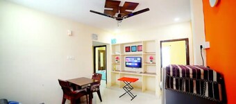 SN202 - Complete 2BHK with Kitchen, AC, TV, Sofa