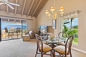 Smart TV, DVD player, books