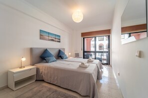 2 slaapkamers, beddengoed