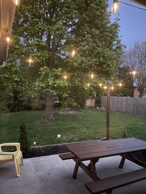 Restauration en plein air