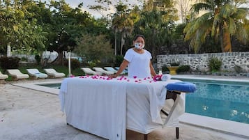 Behandlingsrum til par, massagebehandlinger