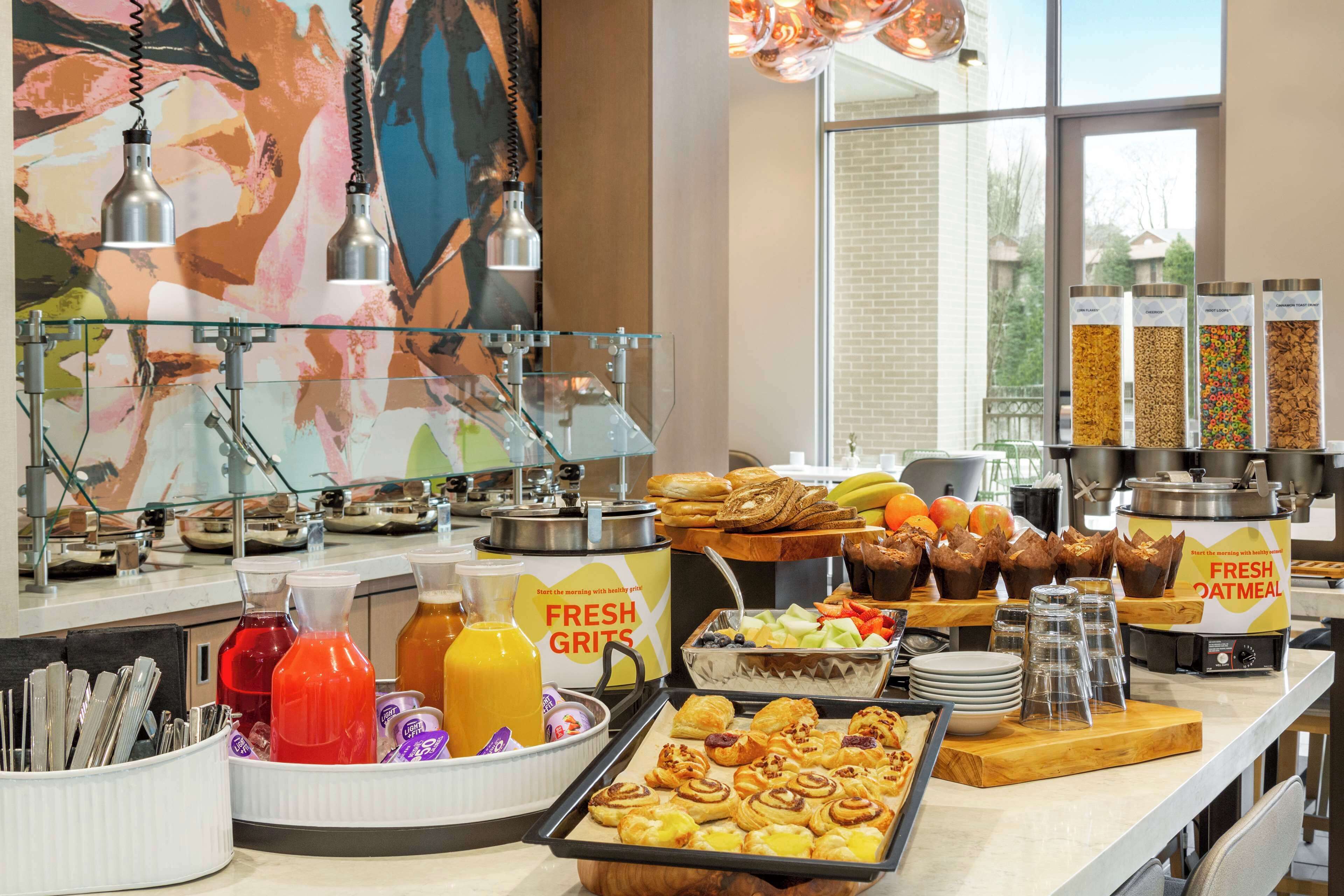 Daily cooked-to-order breakfast for a fee