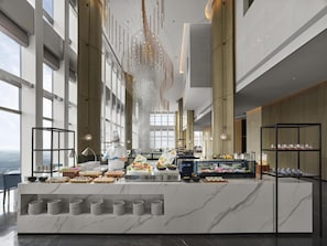 2 restaurants; breakfast, lunch and dinner served  - Hilton Zhuji (Shaoxing)