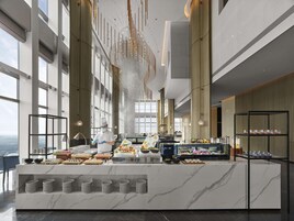 2 间餐厅，供应早餐、午餐和晚餐，本地与国际菜