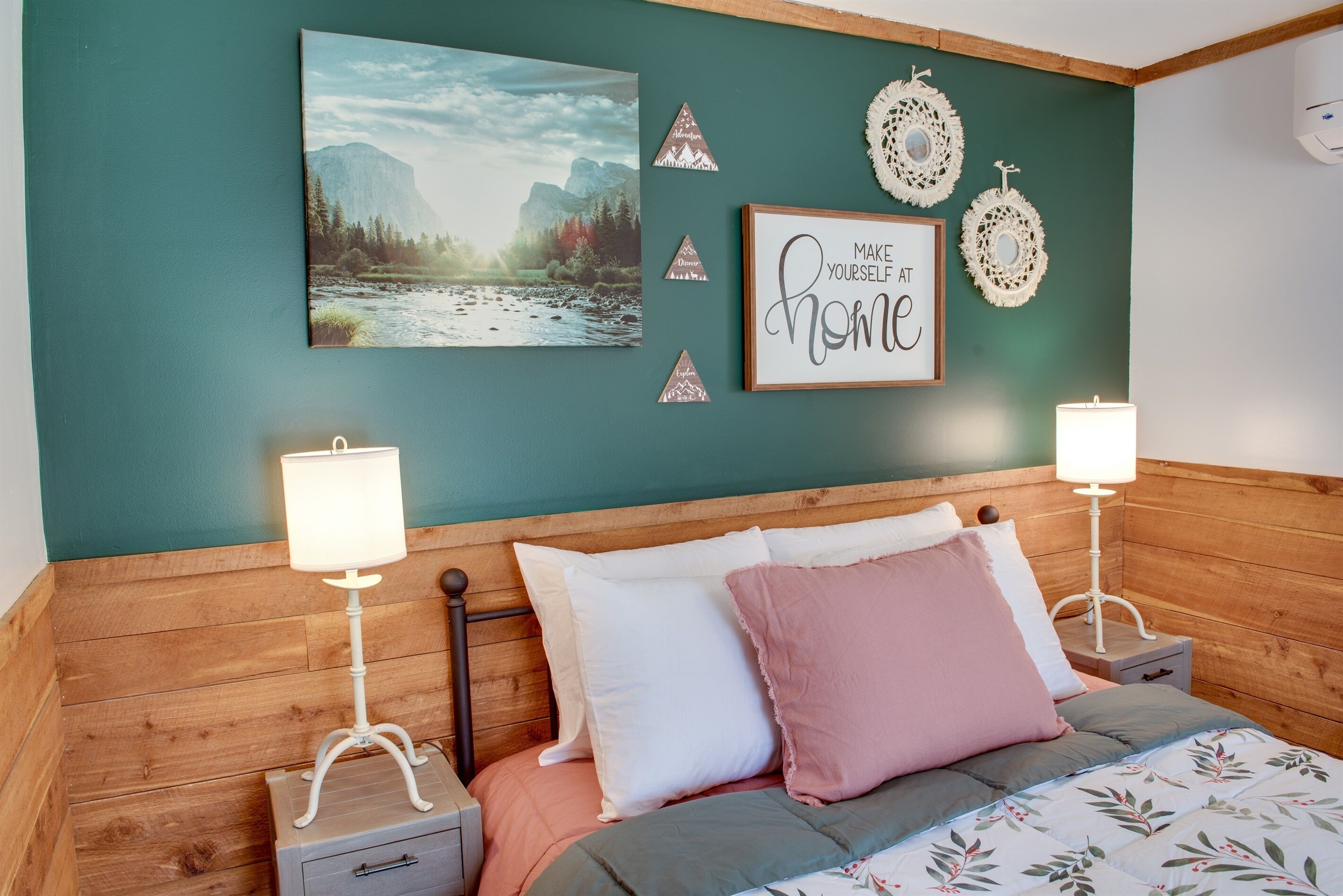 2 habitaciones, cuna de viaje, wifi gratis y ropa de cama 