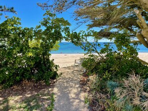 In Strandnähe, Liegestühle