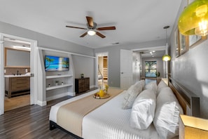 4 bedrooms, iron/ironing board, travel crib, free WiFi