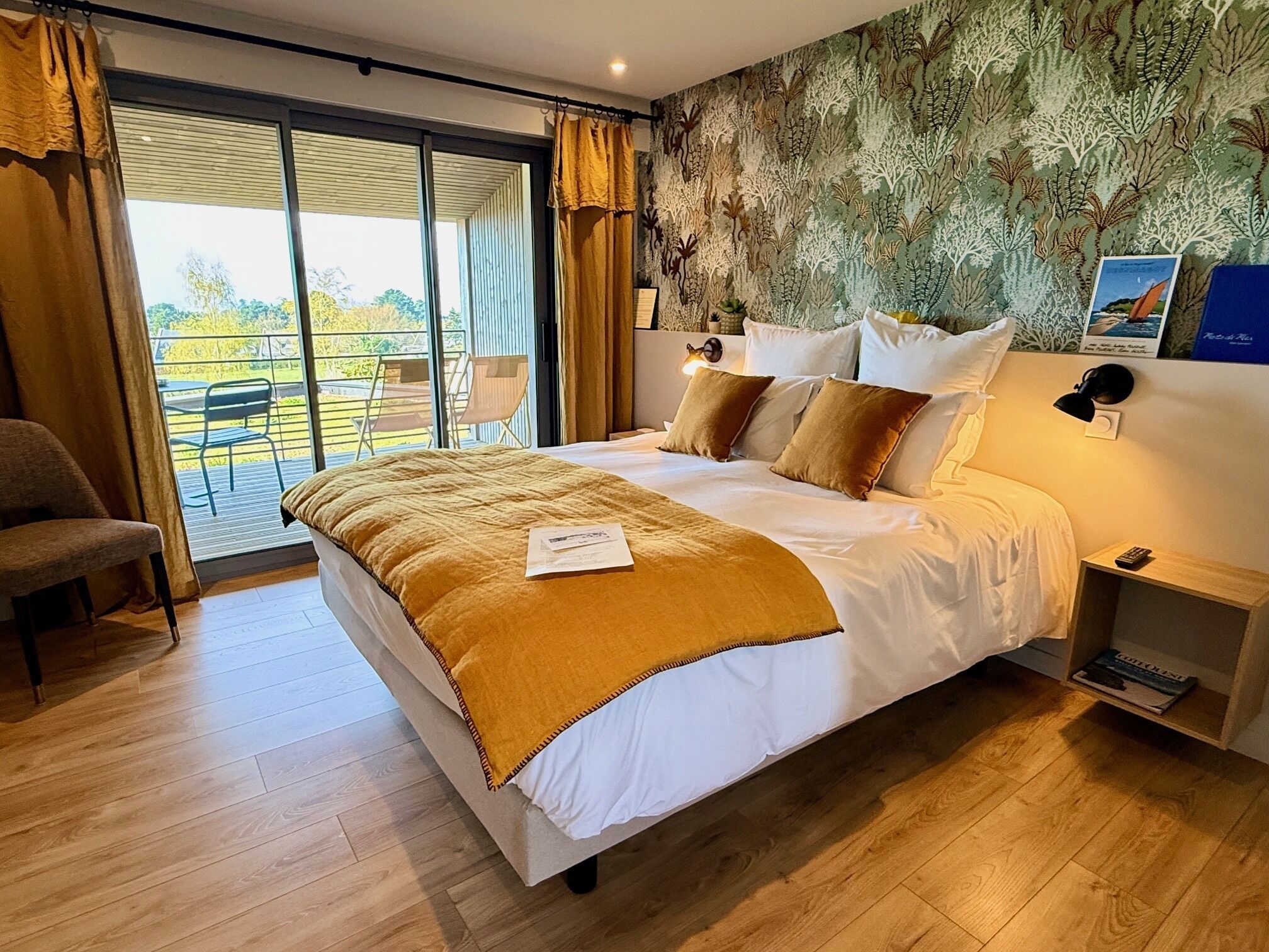 雙人房, 獨立浴室 (2 - Chambre Boëdic)