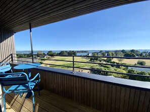 Panoramic-Suite, mit Bad, Meerblick (5 - Suite l'île d'Arz) | Blick vom Balkon