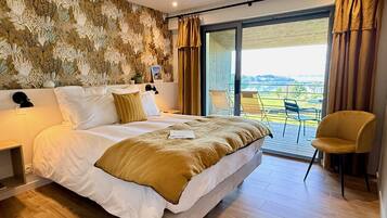 Doppia Superior, bagno in camera, vista mare (3 - Chambre Illur)