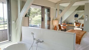 ห้องพาโนรามิกสวีท, ห้องน้ำในตัว, วิวทะเล (5 - Suite l'île d'Arz)