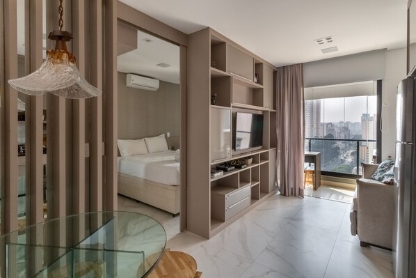 Deluxe appartement | 1 slaapkamer, gratis wifi