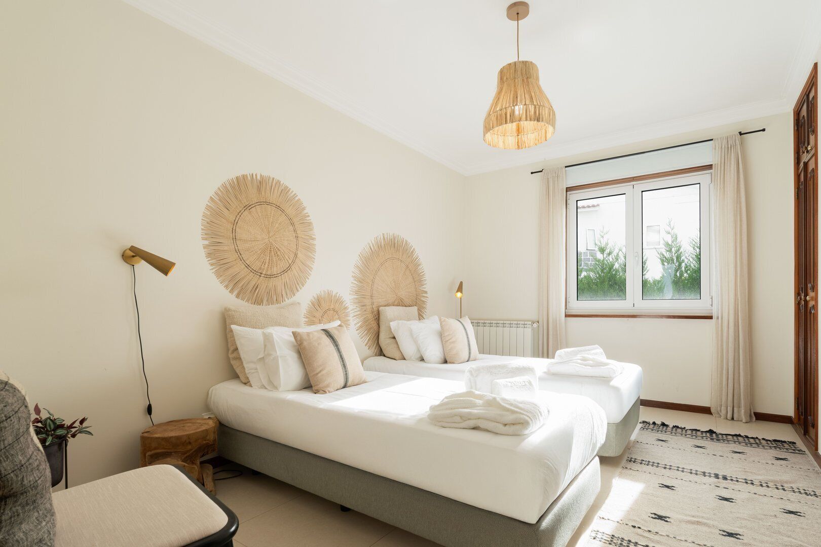 7 dormitorios, escritorio, tabla de planchar con plancha y Internet