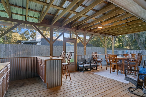 Restaurante al aire libre